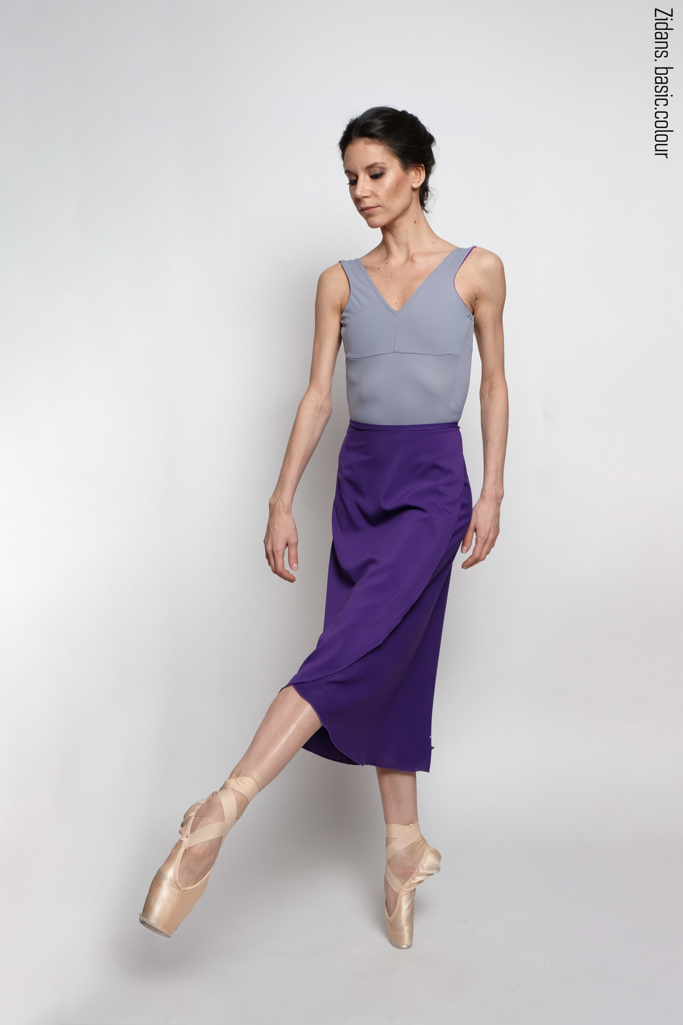 Grey Triangle Leotard