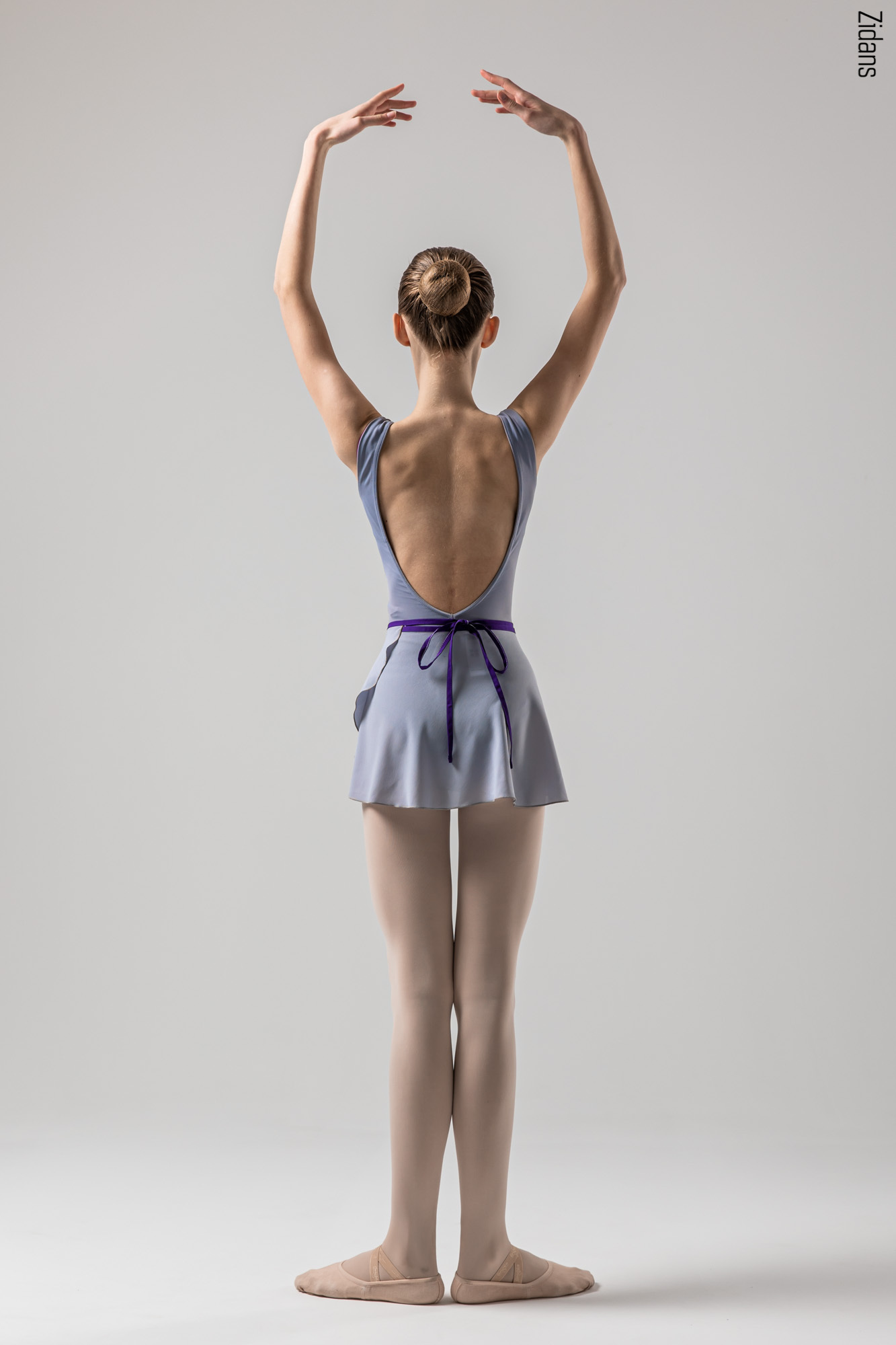 Grey Triangle Leotard
