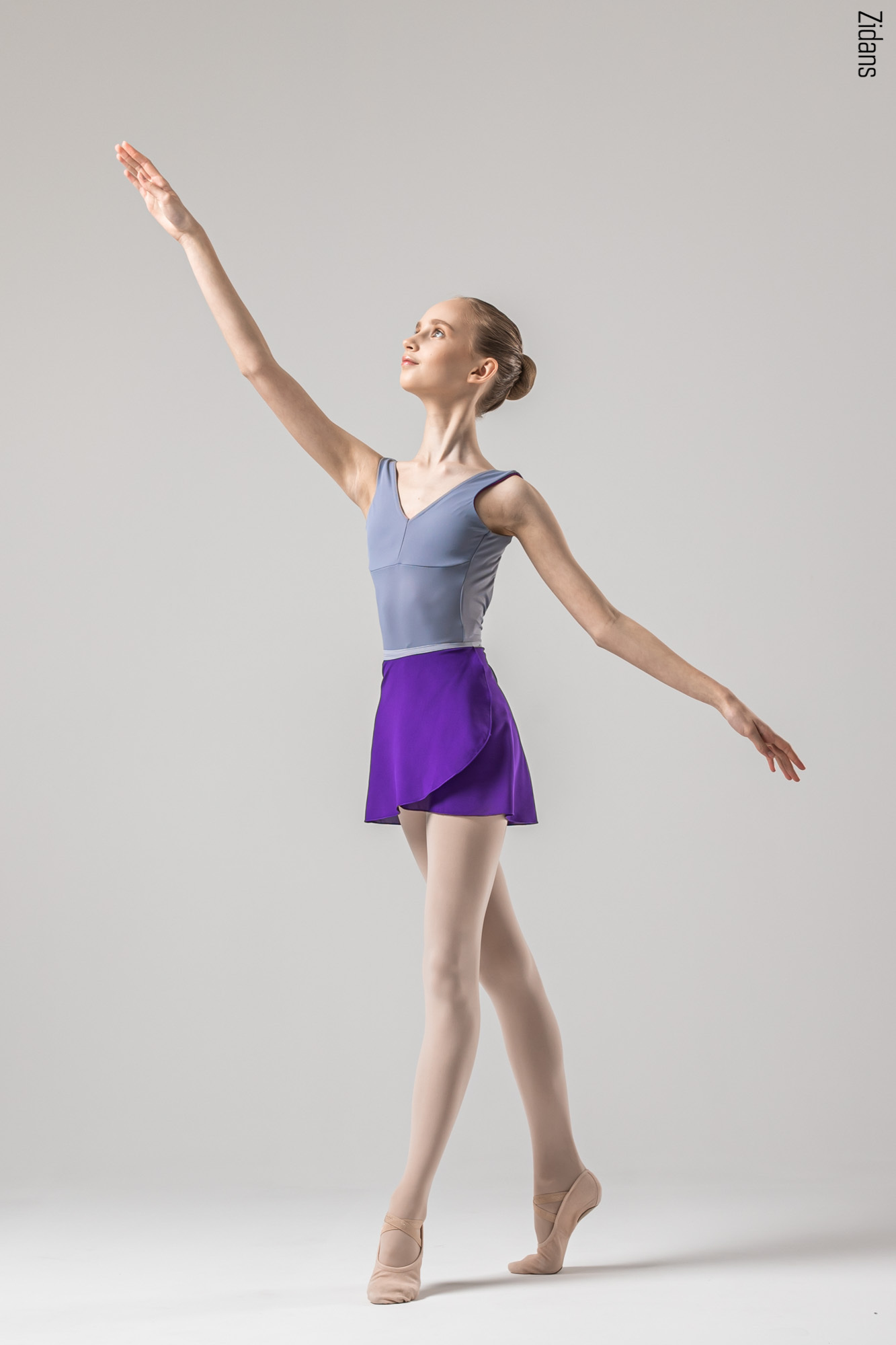 Grey Triangle Leotard